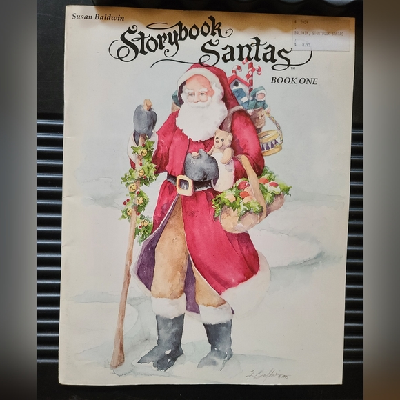 Bundle of 5 Painting Books, Watercolor, Santa, Flowers - Picture 6 of 6